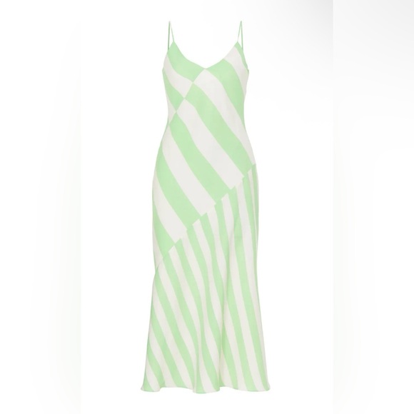 Saunders Dresses & Skirts - Saunders Mint Imman Striped Dress